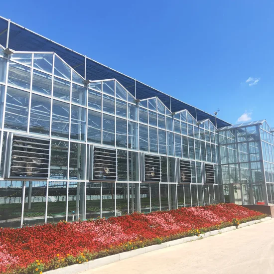 PC Sheet Glass Film Cover Material Commercial Vegetables Flower Seedlings Farming Vertical Formative Hydroponics System Greenhouse