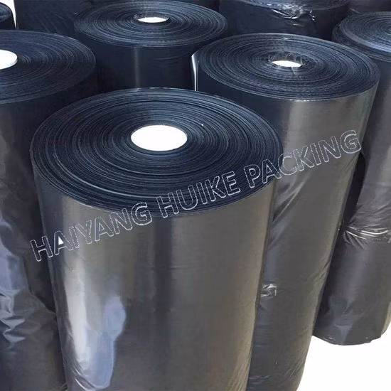 Factory 200 Micron Customized Size Agricultural Plastic Greenhouse PE Panda Black White Greenhouse Film